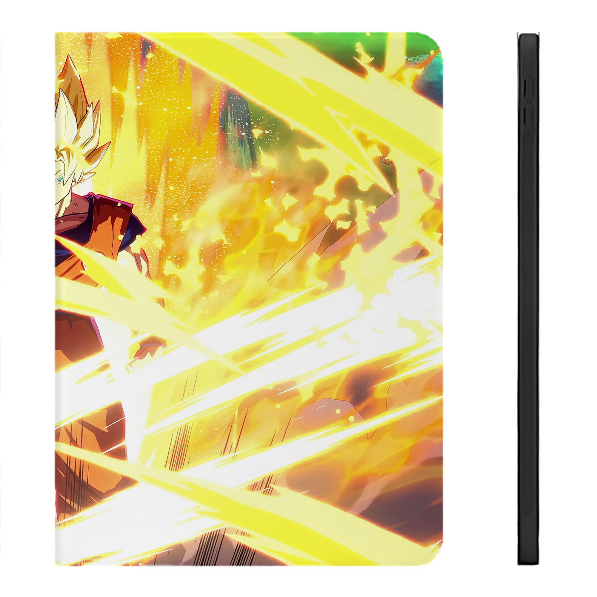 （画像用） ドラゴンボール DRAGON BALL IPadケース ペンホルダー付き ブックスタイルデザイン